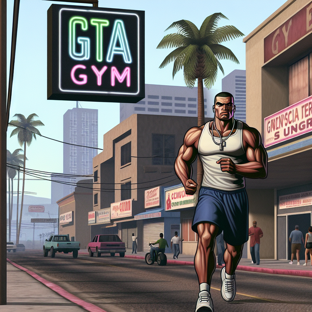 Gdzie jest siłownia w GTA San Andreas?