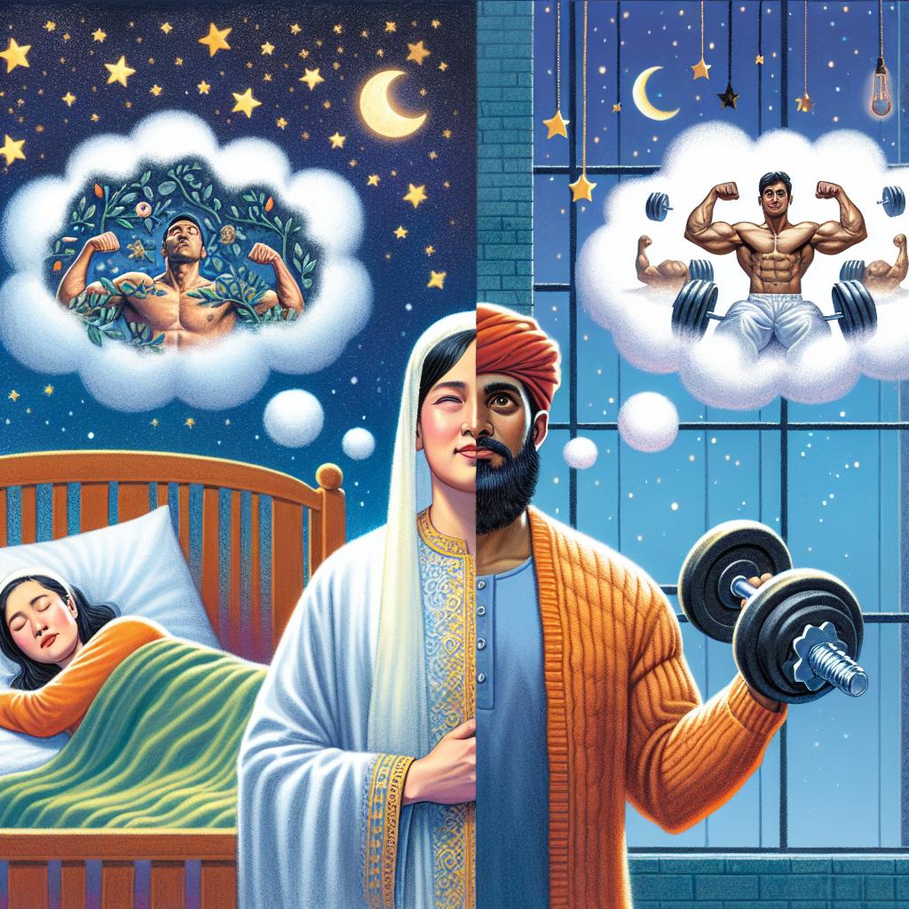 Czy sen jest kluczowy dla budowy masy mięśniowej?