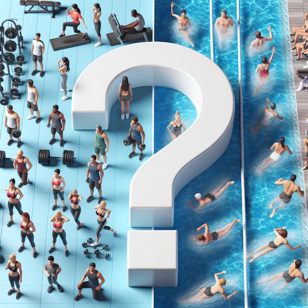 Siłownia czy basen – które lepiej wpływa na sylwetkę i kondycję?